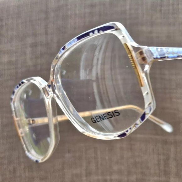 Genesis Women Eyeglasses Frame 10604 54[]18 140 Clear Glasses Frame only New main image 10